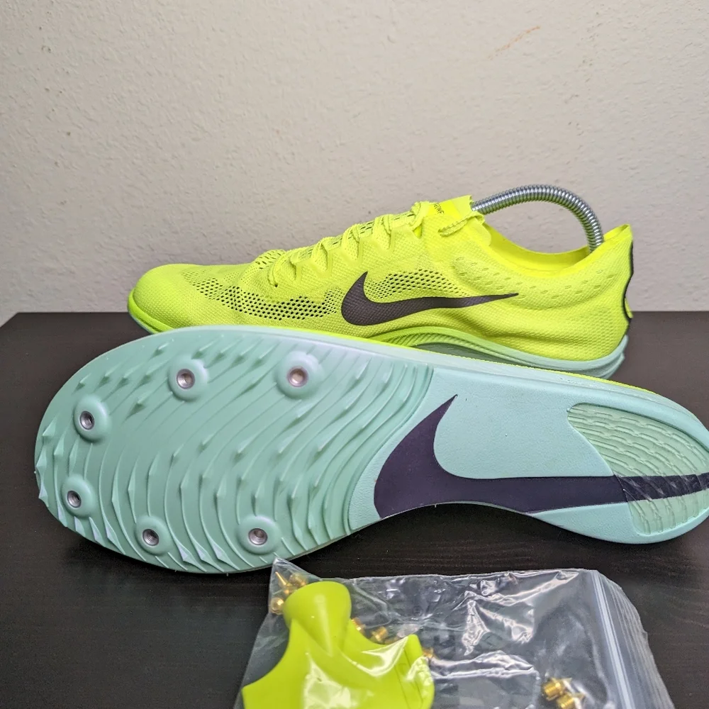 Nike ZoomX Dragonfly Track & Field Distance Spikes Volt DR9922-700 - Picture 7 of 7